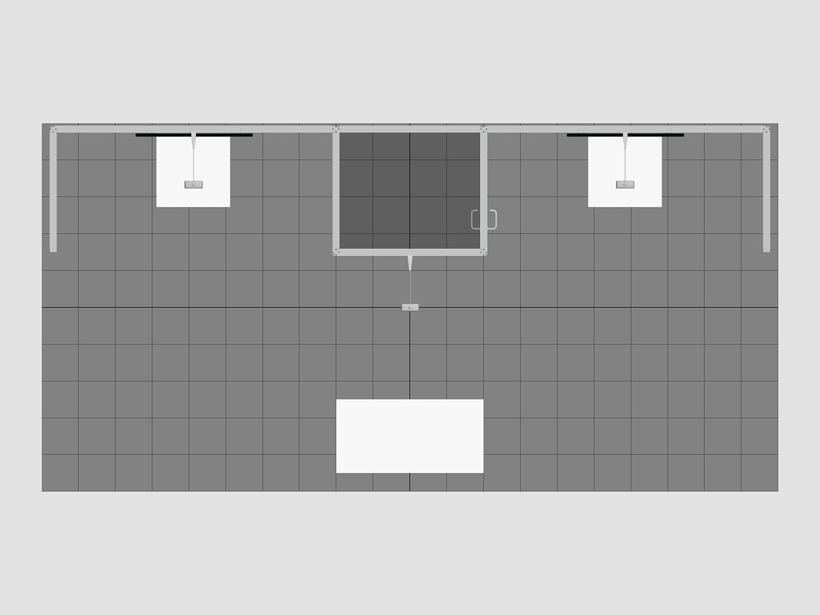 RE-2145 Modular Inline Exhibit -- Plan View